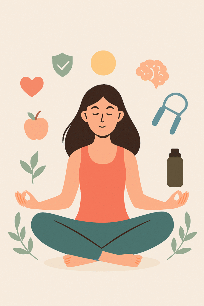 Cuidar é poder: pratique o autocuidado do corpo e da mente para transformar sua saúde, elevar sua energia e conquistar mais qualidade de vida.