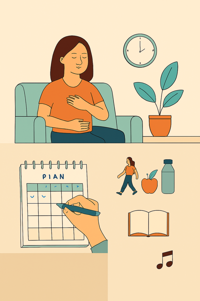 Hábitos saudáveis e acessíveis para o corpo e a mente autocuidado prático e acessível